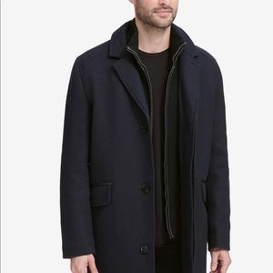 Men’s long wool coat
